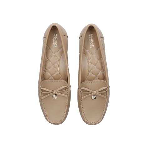 michael michael kors juliette leather loafer|Michael Kors loafer flats.